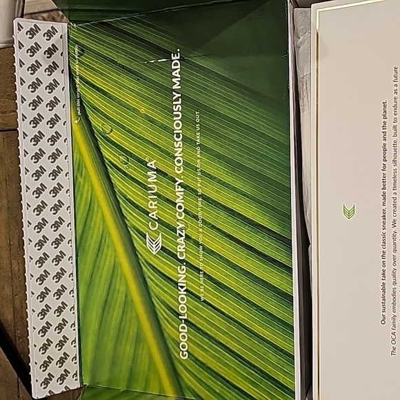 Cariuma OCA Low Shadow Blue Cancas Sneaker - Picture 9 of 11